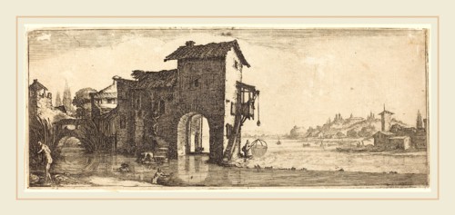 Jacques Callot or Follower of Jacques Callot, French (1592-1635), The Watermill, probably c.