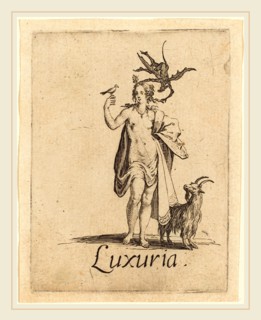 Jacques Callot, French (1592-1635), Lust, probably after 1621, etching and engraving