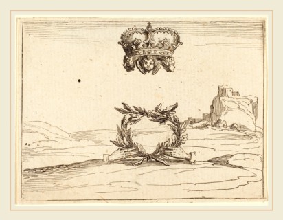 Jacques Callot, French (1592-1635), The Two Crowns, etching