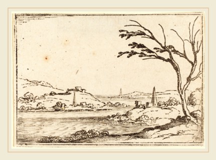 Jacques Callot, French (1592-1635), The Nile Flooding, etching