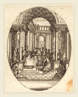 Jacques Callot, French (1592-1635), Presentation in the Temple, c. 1631, etching