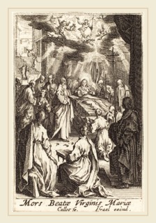 Jacques Callot, French (1592-1635), The Death of the Virgin, in or after 1630, etching