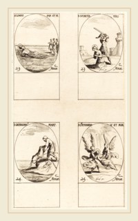 Jacques Callot, French (1592-1635), St. Clement; St. Lucretia; St. Chrysogonus; St. Catharine,