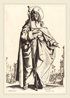 Jacques Callot, French (1592-1635), Saint James the Great, published 1631, etching