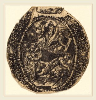 Antoine Jacquard, French (died 1652), The Resurrection, engraving