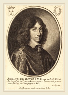 Balthasar Moncornet after Luggert van Anse, French (c. 1600-1668), Armand de Bourbon, engraving on