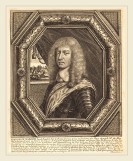 Balthasar Moncornet, French (c. 1600-1668), FranÃ§ois de VendÃ´me, Duke of Beaufort, engraving on