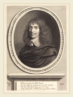 Robert Nanteuil, French (1623-1678), Jean-Pierre Sarrazin, 1656, engraving