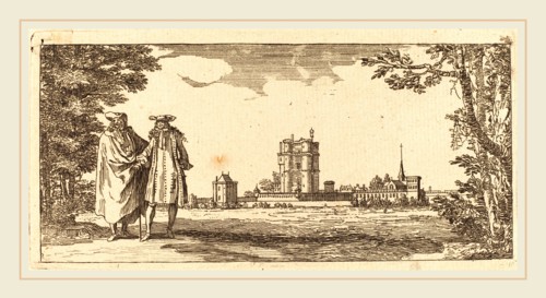 IsraÃ«l Silvestre, French (1621-1691), Plan general du Chasteau et petit Parc de Vincennes, 1668,