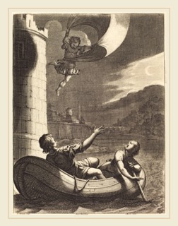 Abraham Bosse after Claude Vignon, French (1602-1676), Illustration to Jean Desmarets' "L'Ariane",