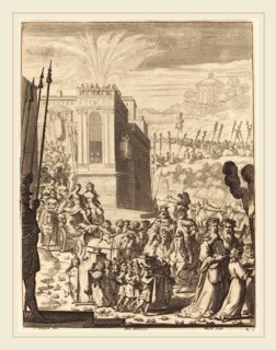 Abraham Bosse after Claude Vignon, French (1602-1676), Illustration to Jean Desmarets' "L'Ariane",