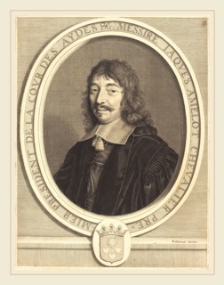 Robert Nanteuil, French (1623-1678), Jacques Amelot, 1655, engraving
