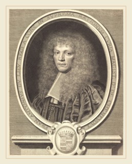 Robert Nanteuil, French (1623-1678), Antoine Dulieu, 1667, engraving
