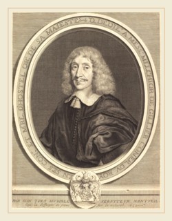 Robert Nanteuil, French (1623-1678), Melchior de Gillier, 1652, engraving