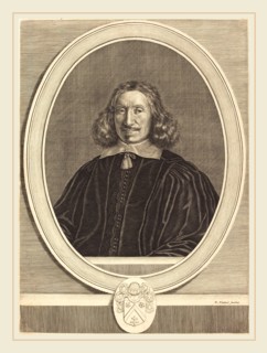 Robert Nanteuil, French (1623-1678), Michel Larcher, 1649, engraving