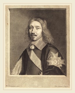 Robert Nanteuil after Philippe de Champaigne, French (1623-1678), Chancellor Michel Le Tellier,