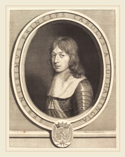 Robert Nanteuil, French (1623-1678), Charles V, Duc de Lorraine, 1660, engraving