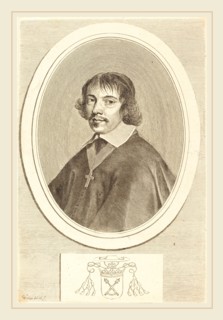 Claude Mellan, French (1598-1688), Jean-FranÃ§ois Paul de Gondi, Cardinal of Retz, engraving on