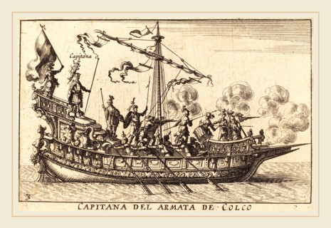 Balthasar Moncornet after Remigio Cantagallina, French (c. 1600-1668), Capitana del Armata de