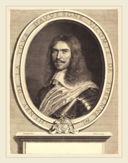 Robert Nanteuil after Philippe de Champaigne, French (1623-1678), Marechal de Turenne, 1649,