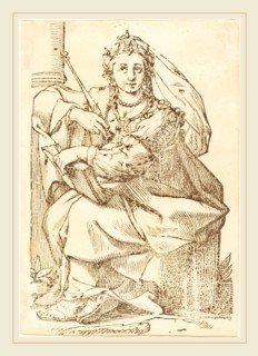 Jacques Stella, French (1596-1657), Sibylla Phrygia, 1625, woodcut