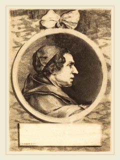 Claude Henri Watelet after Charles-Nicolas Cochin II, French (1718-1786), Portrait of an Abbot,