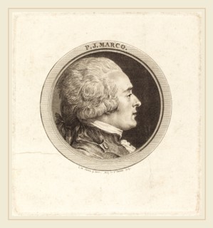 Augustin de Saint-Aubin after Charles-Nicolas Cochin II, French (1736-1807), P.J. Marco, 1784,