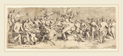 FranÃ§ois Perrier after Raphael, French (1590-1650), The Wedding Feast of Cupid and Psyche, c.