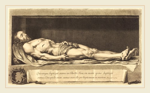 Nicolas de Plattemontagne after Philippe de Champaigne, French (1631-1706), The Body of Christ,