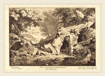 Quentin-Pierre Chedel after FranÃ§ois Boucher, French (1705-1763), Veue de quelques Grottes