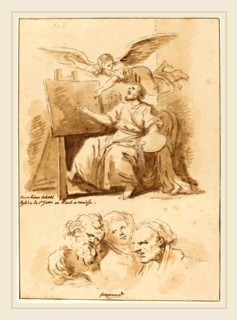 Jean Claude Richard de Saint-Non after Jean-Honoré Fragonard after Andrea Celesti, French