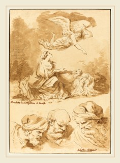 Jean Claude Richard de Saint-Non after Jean-Honoré Fragonard (after Giovanni Benedetto Castiglione
