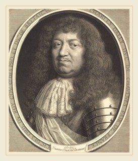 Robert Nanteuil, French (1623-1678), Charles, Duc de Chaulnes, 1676, engraving