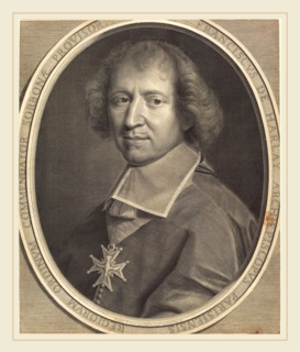 Robert Nanteuil, French (1623-1678), Francois de Harlay, 1673, engraving