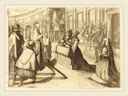 Jacques Callot, French (1592-1635), Marriage of Margaret of Austria and Philip III, 1612, etching