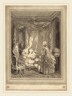 Jeanne Deny or Martial Deny after Niclas Lafrensen II, French (born 1749), Le restaurant, 1782,