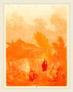 Charles-Melchior Descourtis after Nicolas Antoine Taunay, French (1753-1820), Noce de Village