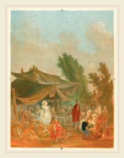 Charles-Melchior Descourtis after Nicolas Antoine Taunay, French (1753-1820), Noce de Village