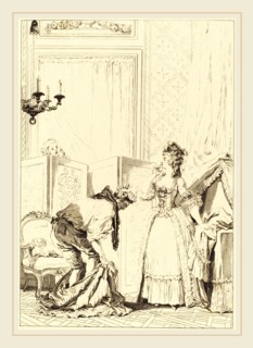 Jean-Louis Delignon and Antoine-Jean Duclos after Jean-Honoré Fragonard, French (1755-c. 1804), Le