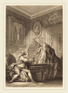 Jean-Baptiste-Michel Dupreel after Jean-Honoré Fragonard, French (active 1787-active c. 1828), La