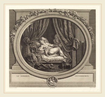 Jean Dambrun after FranÃ§ois Marie Isidore Queverdo, French (1741-1808 or after), Le sommeil