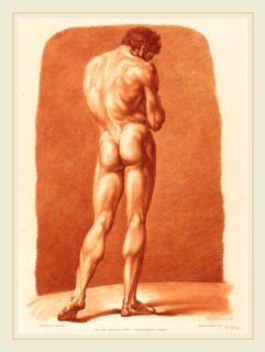 Gilles-Antoine Demarteau after Jean-Jacques-FranÃ§ois Le Barbier, French (1750-1802), Academy