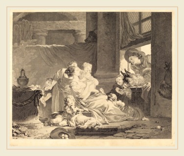Clément-Pierre Marillier and Antoine Louis Romanet after Jean-Honoré Fragonard, French (1740-1808),
