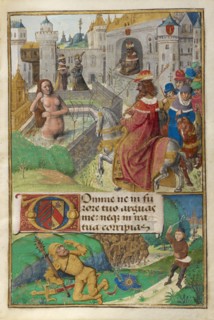 David and Bathsheba: David slaying Goliath