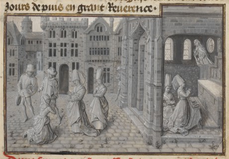 Miniature from The Miracles of Our Lady