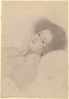 Portrait of a Young Woman Reclining