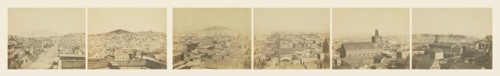 Six-part Panorama of San Francisco from San Francisco Album: Pho