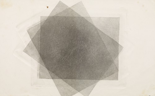 Three Sheets of Gauze, Crossed Obliquely