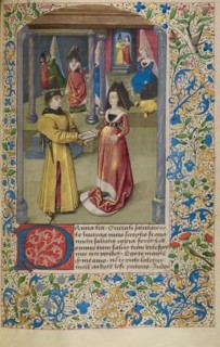 Euryalus Sends His First Letter to Lucretia