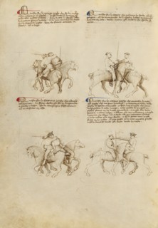 Equestrian Combat with Sword